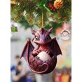thumbnail image 3 of Likrtyny 4 Uds. Dragón Dragón Navidad Recuerdos Fiesta, 3 of 9