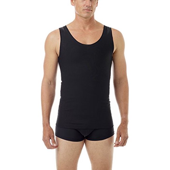 Underworks FTM Gynecomastia Ultimate Chest Binder Tank 997 - Black 2X