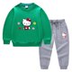 thumbnail image 3 of Hello kitty primavera y otoño nuevos niños usan pantalones de suéter para niños conjunto de dos piezas conjunto de manga larga de algodón sólido para bebé, 3 of 5