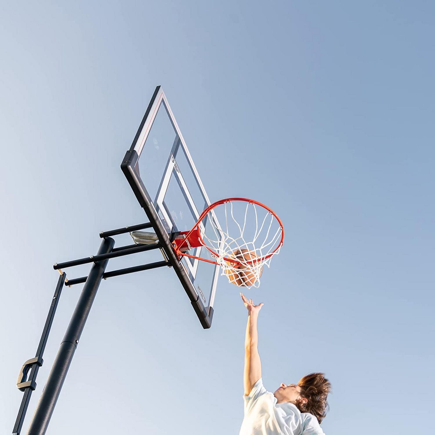 LIFETIME Adjustable Portable Basketball Net (50-Inch Polycarbonate)