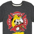thumbnail image 3 of Disney - Firefighter Mickey - Fire Dept. At Your Service - Toddler & Youth Short Sleeve T-Shirt, 3 of 5