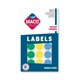 thumbnail image 2 of Maco Etiquetas De Codificación De Colores Redondas Primarias Surtidas De 3/4 Pulgadas De Diámetro, 1000 Por Caja (Mr1212-A1), 2 of 2