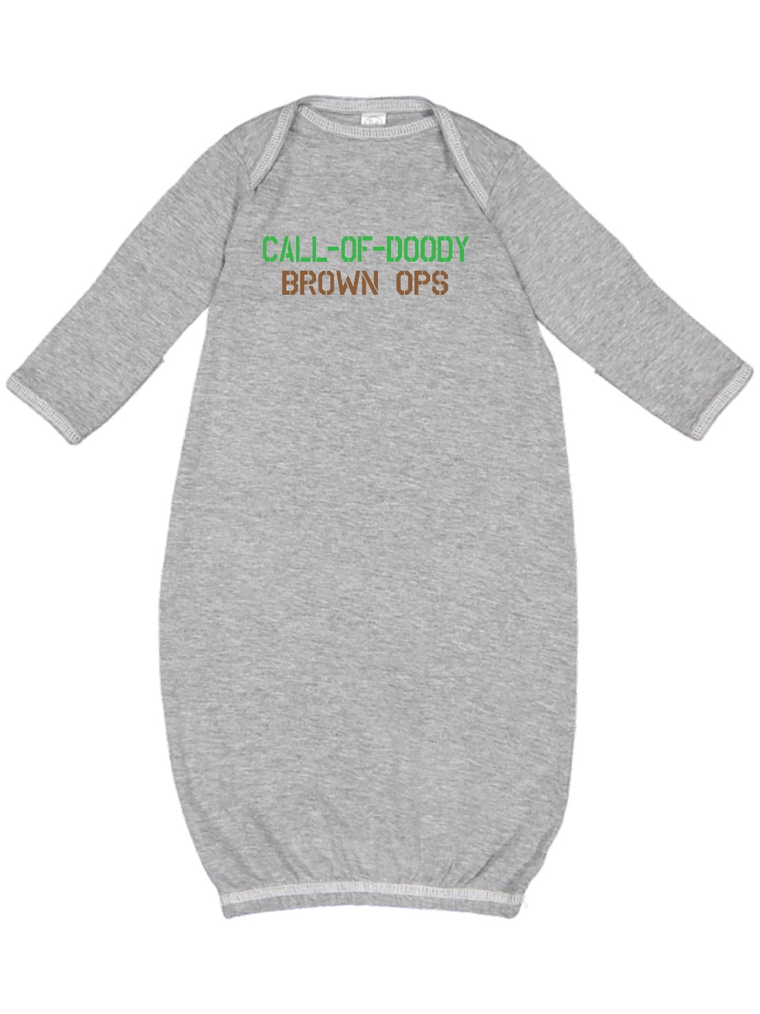 Brown Ops Newborn Layette inktastic Call of Doody