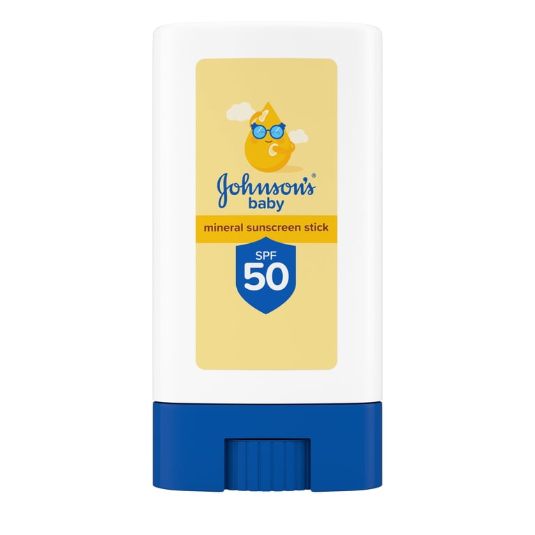 Johnson's Baby Mineral Sunscreen Stick SPF 50 photo 1