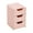 Pink, variant on Square Double Layer Wall Mounted Shelf No-Drill Installation Iron Wall Storage Geometric Wall Shelf Living Room Bedroom Gold Black Finish Sturdy Construction Decoration Practical Storage Solutions