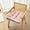 Pink, variant on Chair Pads Square Chair Cushion with Ties Soft Thicken Seat Pads Cushion Pillow for Office,Home or Car Sitting