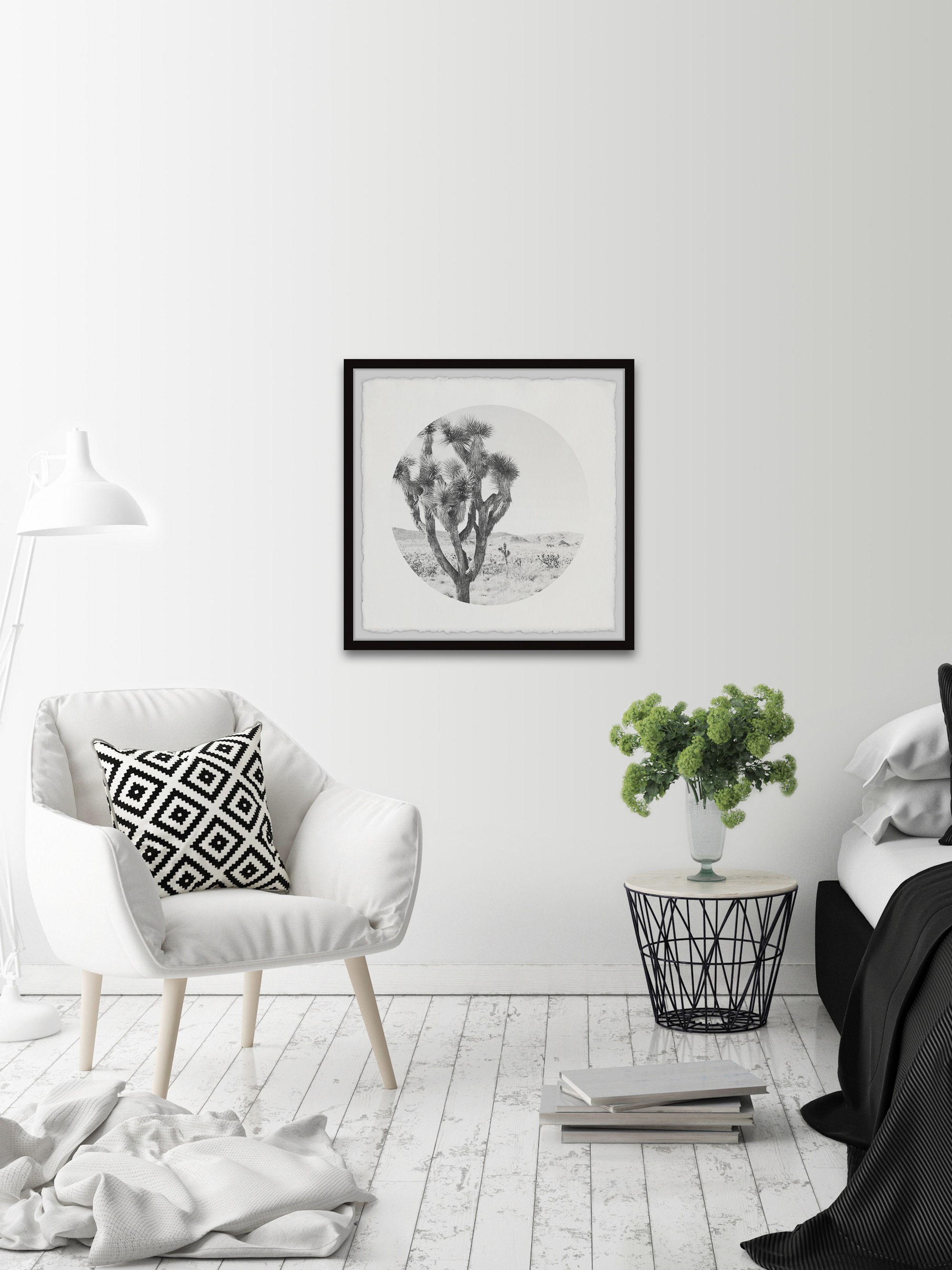 Marmont Hill Desert Cacti Framed Wall Art, 18" x 18"