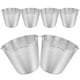 thumbnail image 4 of Moldes de budín de metal de 6 piezas moldes de pastel reutilizable tazas antiadherentes de muffins herramienta de horno de budín, 4 of 7