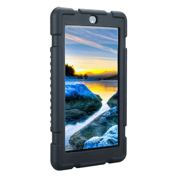 CRAFTHROU 1Pack Fire 7 Tablet Case for Kids 7th Generation 2017 Release with Anti-Slip and Scratch Protection