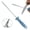 A2_Blue 12.60", variant on Veeogra Knife Sharpening Steel Rod,10.16" Butcher Steel Sharpener Stick,Polished Stainless Steel Rod,Ergonomic Handle Honing Rod,Sharpening Rod With Hanging Hook,Grilling Hunting Blade Sharpener