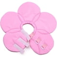 thumbnail image 2 of Zoowhale Dogs Cats Medical Grooming Pet E-Collar Recovery Remedy Protective Dog Lick Caught Soft Sponge Adjustable Postoperative Kit for Small and Medium Dog, 2 of 5