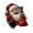 A, variant on Santa Themed Paper Stickers for Holiday Festive Party Wrapping and Scrapbooking Art for Kids and Adults A