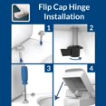 thumbnail image 4 of Kit de fijación para asiento de inodoro Mayfair Stay·Tite Upgrade de 1 x 6 cm, 4 of 7