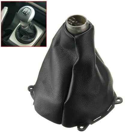 Honda Shifter - Replacement Black PU Manual Leather Shift Shifter Boot For Honda Civic Si 2006-2011
