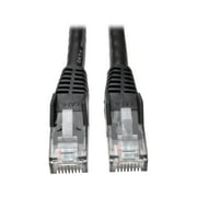 Cat6 Gigabit Snagless Molded Patch Cable (RJ45 M/M), Black, 5 ft., 50-Piece Bulk Pack