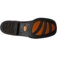 thumbnail image 4 of Ferrini 1509309130EE 13 EE Mens Maverick Rubber Sole Boots, Chocolate, 4 of 8