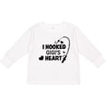 thumbnail image 3 of Inktastic I Hooked Gigi's Heart with Fishing Rod Boys or Girls Long Sleeve Toddler T-Shirt, 3 of 5