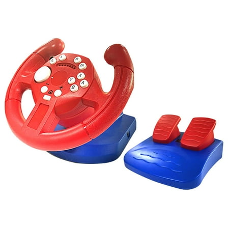 MANNYA Racing Steering Wheel for Switch Controller Handle Grips Games Accessories