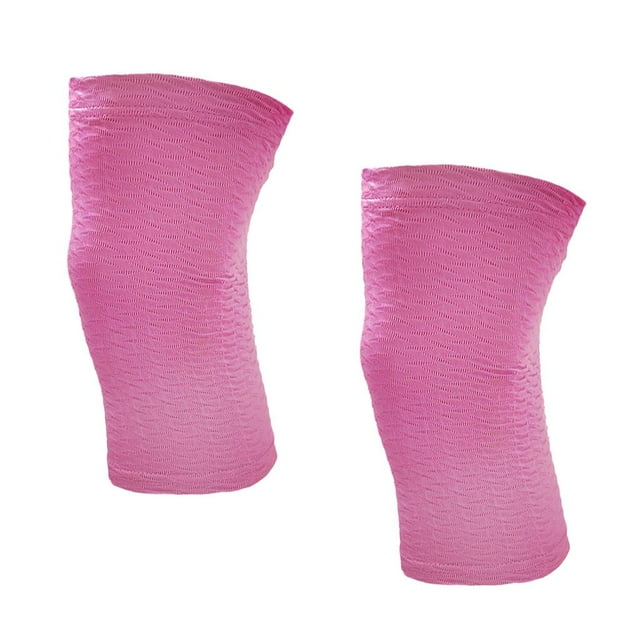 1 Pair Performance Knee Sleeve Support For Running Working Sports - Knee Wraps & Straps Compression - For Men And Women Knee Sleeve M-L Rose Red XL