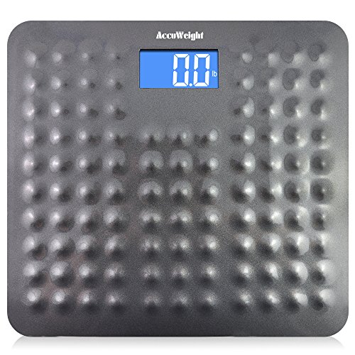Accuweight Digital Body Weight Bathroom Scale with Smart StepOn