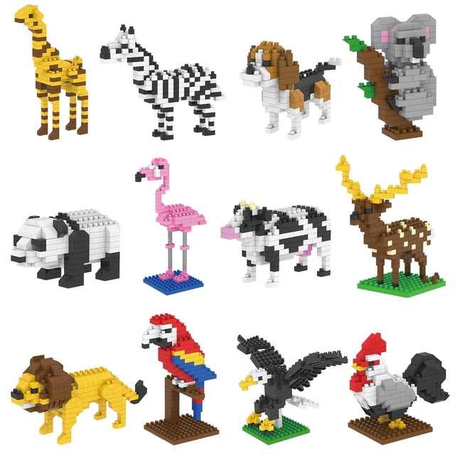 Building Blocks HOLYFUN para fiestas de cumpleaños para niños, paquete de 12