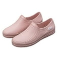 thumbnail image 3 of Juosiy Water-proof Garden Shoe for Women Outdoor Slip-On Rain Boots Short Ankle Non Slip Work Shoes, 3 of 7