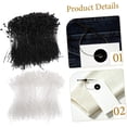 thumbnail image 3 of Generic 4000pcs Clothing Hang Tag Snap Lock Plastic Security Loop Pins, 3 of 6