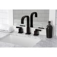thumbnail image 2 of Kingston Brass FSC8965NQL Meridian Widespread Bathroom Faucet with Pop-Up Drain, Oil Rubbed Bronze, 2 of 6