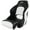 Black&White, variant on MSC Captain Seat, Sports Seats, Bucket Seats, with Flip up Bolster, Black/White