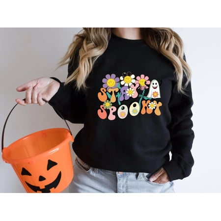 Stay Spooky Retro Halloween Sweatshirt