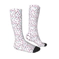 thumbnail image 3 of Balery Rabbit Eating Printed Novelty Socks Men's Women's Crew Socks Sports Socks Knee High Socks Cotton Socks Quirky and Cool Socks, 3 of 9
