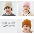 thumbnail image 7 of Municipal 4 Packs Toddler Girls Winter Hats Infant Boys Beanie Soft Baby Caps Beanies Kids Knit Winter Hats, 7 of 7