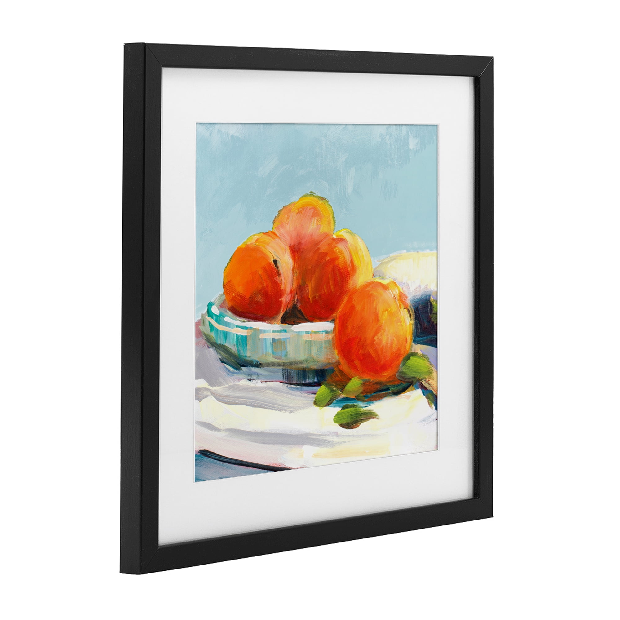 Stupell Industries Citrus Plantation Still Life Black Framed Print Under Glass, design by Jane Slivka