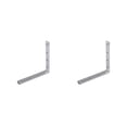 thumbnail image 4 of Soporte L Toystoory 4 Uds engrosados soportes de esquina de acero inoxidable, 4 of 6