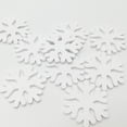 thumbnail image 4 of SHISUYAN Snowflakes for Crafting 100Pcs Wooden Mini Snowflake White, 4 of 8