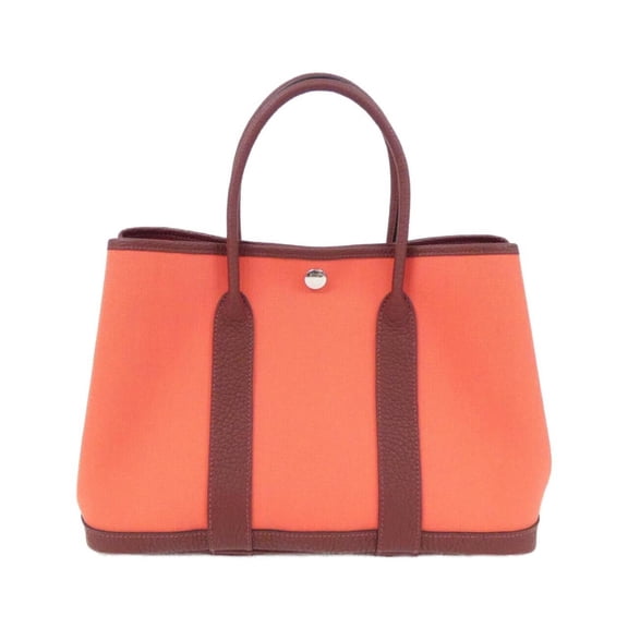 Pre-Owned Hermes Garden Party 30cm 069573CK Handbag (Good)