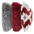 thumbnail image 1 of Set de 3 Cojines Decorativos Coprire 45 x 45 cm Rojo, 1 of 8
