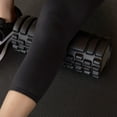 thumbnail image 4 of 321 STRONG Medium Density Massaging Foam Roller for Myofascial Self Release and Deep Tissue Massage - Black, 4 of 9