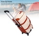 thumbnail image 3 of Bolsa de Prenda Rodante para Viajar, 40 L Bolsas de Lona Convertibles Grandes Redios, Equipaje Redas Desmontable Con Bolsas de Ropa para Semanales Semanales Semanales, 3 of 7