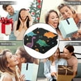 thumbnail image 5 of Wearable Blanket,Black Dinosaurs Speech Bubbles Pattern Hooded Wearable Flannel Blanket for Adults & Teens,Winter Poncho Shawl Wrap Cape Cozy Anti-Pill,60"x80", 5 of 5