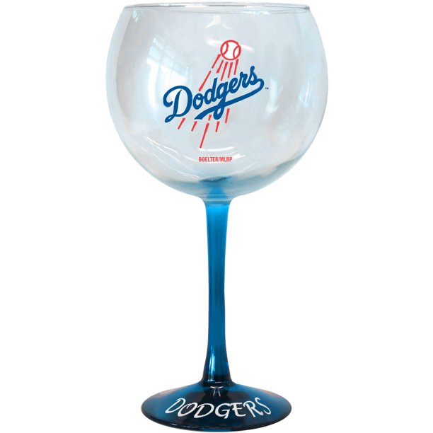 MLB Los Angeles Dodgers Hand Crafted Balloon Wine Glass