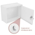 thumbnail image 3 of Dayesque Wall Mounted Lockable Box Outdoor Storage Container with Lock for Home Use, Wall Hanging Distribution Box, 3 of 8
