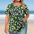 thumbnail image 2 of My Orders Cute Summer Tops for Women, Women Blouses for Work Casual Warehouse Today Shipping White Summer Tops for Women 2025 Womens Summer Shirts with Sleeves, 2 of 6