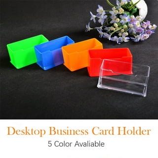 Sooez Metal Business Card Holders Stand for Desk, 3 Pack Office Stainless  Steel Business Card Table …See more Sooez Metal Business Card Holders Stand