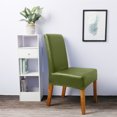 thumbnail image 3 of Rosnek PU Leather Dining Chair Cover Waterproof Wedding Banquet Chair Slipcovers, 3 of 5