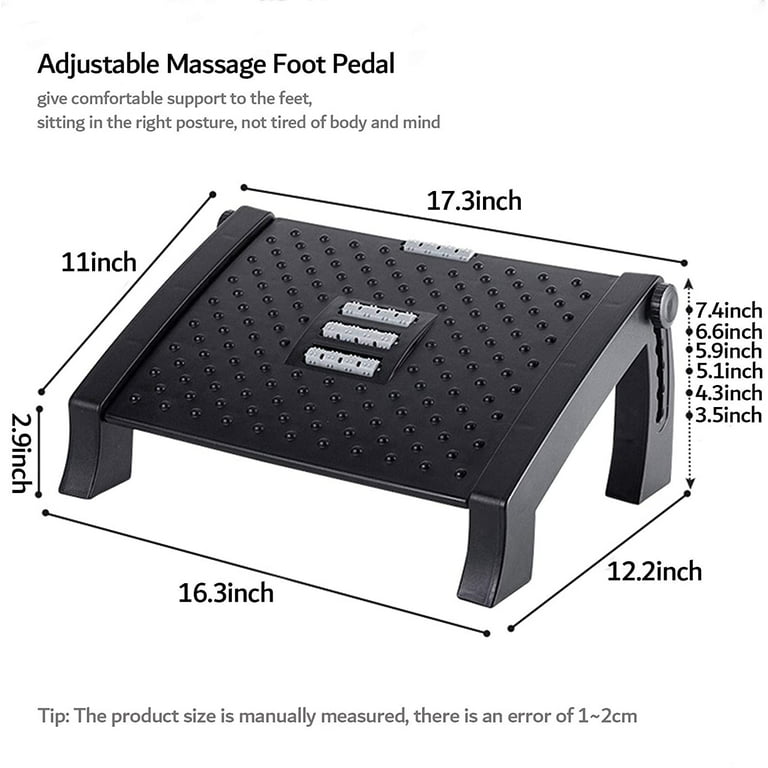 Adjustable Massaging Foot Rest