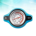 thumbnail image 2 of KAKOWELY Car Water Tank Cover with Water Temperature Gauge Thermometer Radiator - 0.9 Bar Small,2.56"X1.97"X1.18", 2 of 4