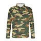 thumbnail image 4 of Blusa y camisa de manga larga con cuello vuelto para hombre, jersey de solapa con cremallera y manga larga, blusa informal estampada para San Valentín, poliéster para hombre, 4 of 5