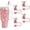 Bright Red, variant on PTSPLLMY 4 Pcs Sparkling Diamond Straw Topper Set, Stylish Rhinestone Straw Caps Compatible with Stanley 30oz 40oz Tumblers, Perfect Compact Gift for Women (White)