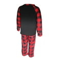 thumbnail image 4 of Meihuid Holiday Family Pajamas Matching Sets Christmas PJs with Mama Bear Printed Romper Plaid Pants Sleepwear, 4 of 9